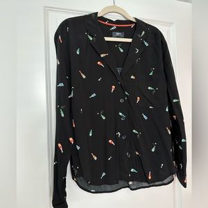 Anthropologie button down blouse